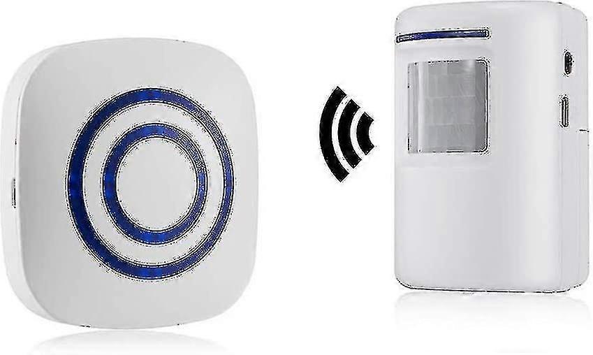 Passage Alarm, Shop Bell, Wireless Alarm System With Motion Detector-Good