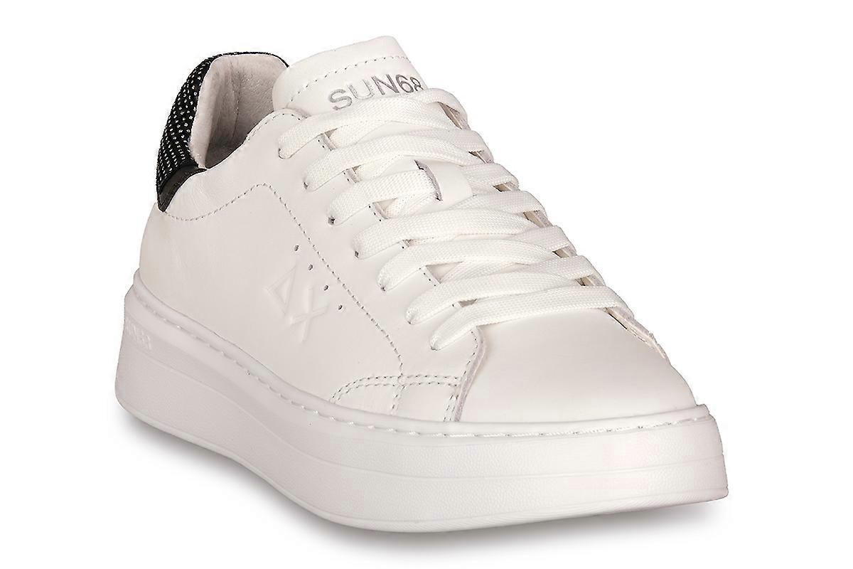 Sun68 0111 Grace Cuir Baskets Mode
