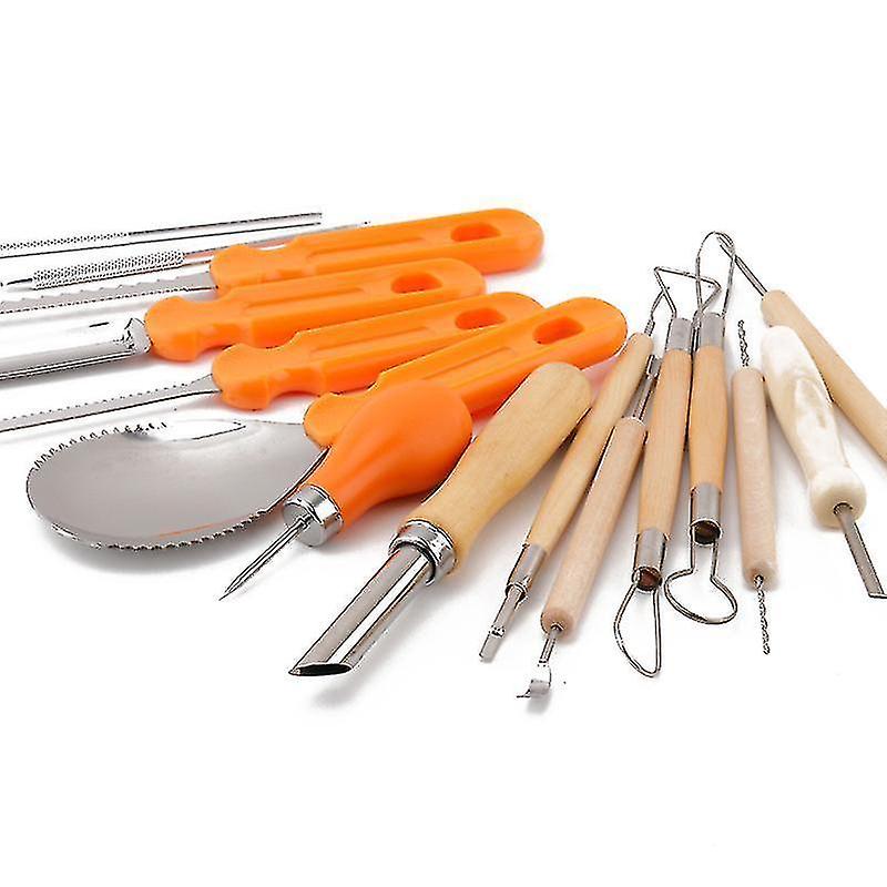 UDIKEFO Halloween Pumpkin Carving Set, 7 Pieces Pumpkin Carving Set