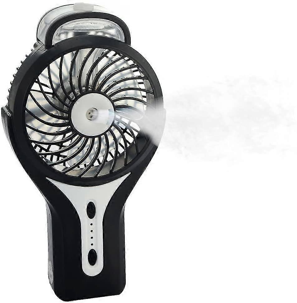 Mini Handheld Usb Misting Fan With Personal Cooling Mist Humidifier Rechargeable