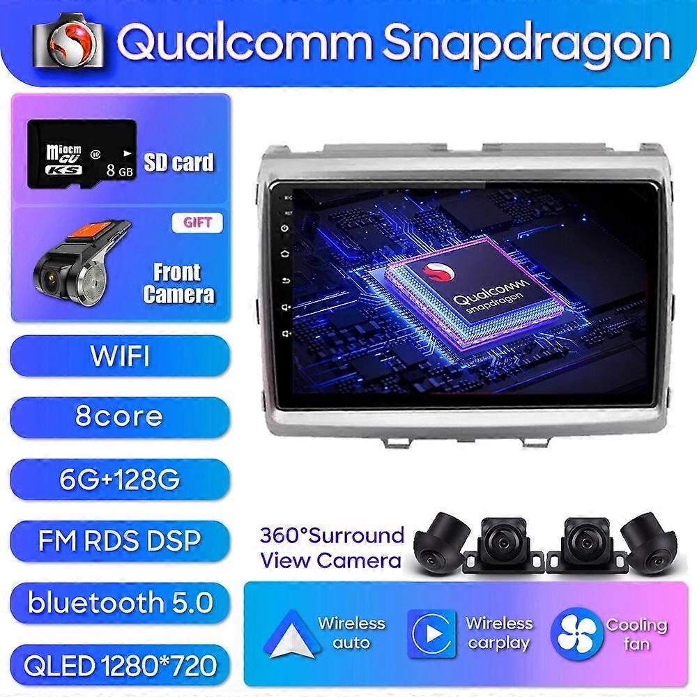 Qualcomm Snapdragon Car Radio Multimedia Video Player For Mazda MPV LY 2006 - 2016 Head Unit 4G WiFi Bluetooth DSP NO 2din DVD