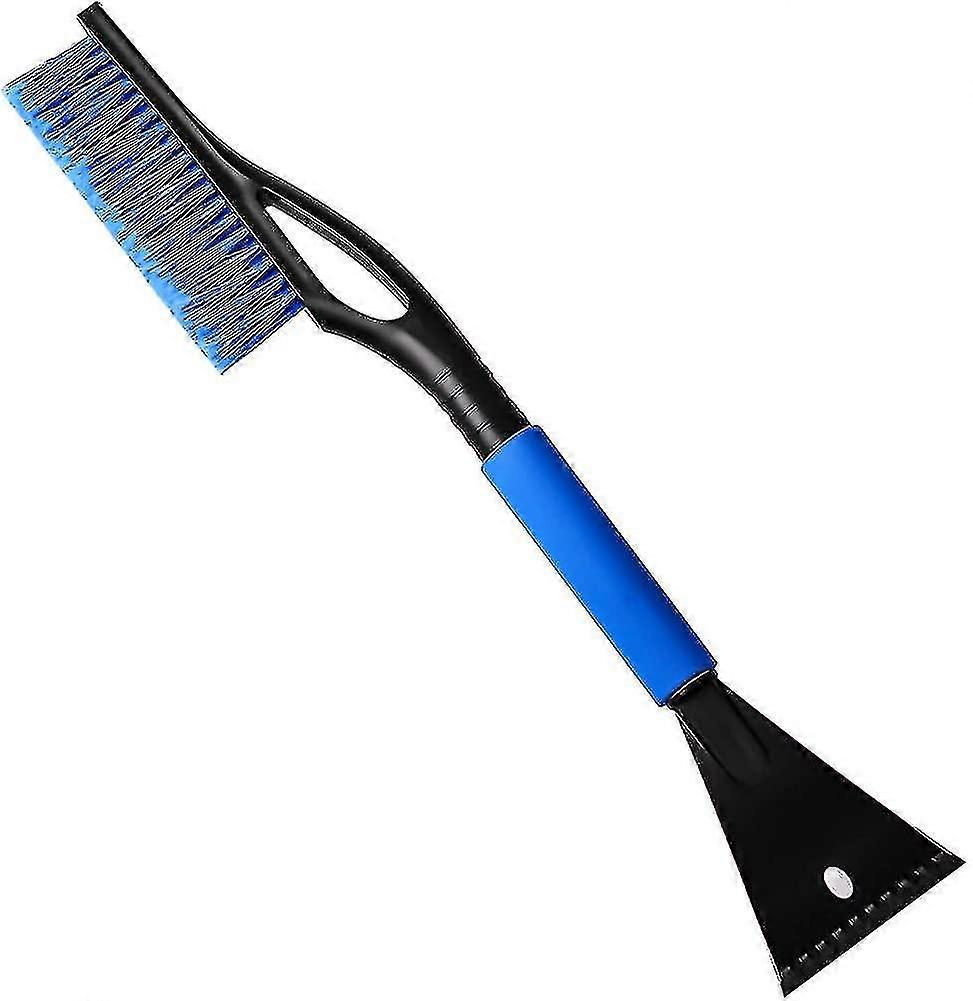 Ice Scraper & Snow Brush 2in1 With Non-slip Comfort Handle Car Window Cleaner