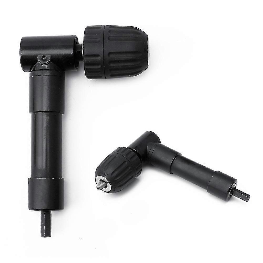 New 3/8" Right Angle 90 Degree Cordless Drill Attachment With Keyless Chuck