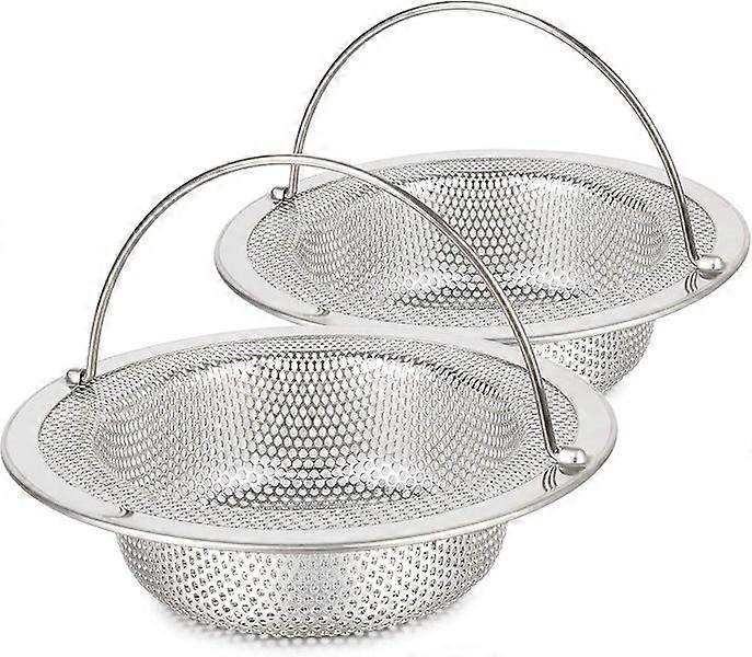 Safety First Sink Drain Strainer - Clog-Resistant, Versatile Fit for Most Sinks, Smooth Edge Design, 4.38" Diameter