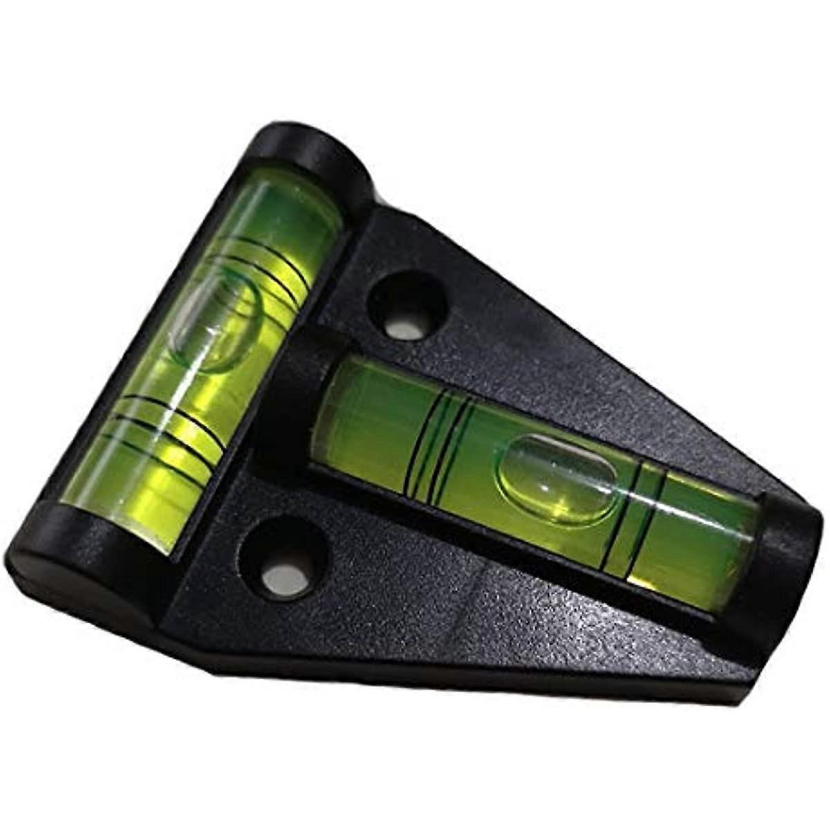 Ygerbkct Triangle Level Portable T Shaped Spirit Level Bubble Working Fixing T Type Level Measure Tool Mini Plastic Practical Level