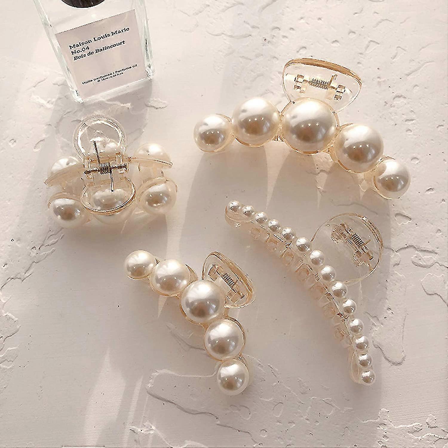 Pearl Hair Clips, Styling  Clips
