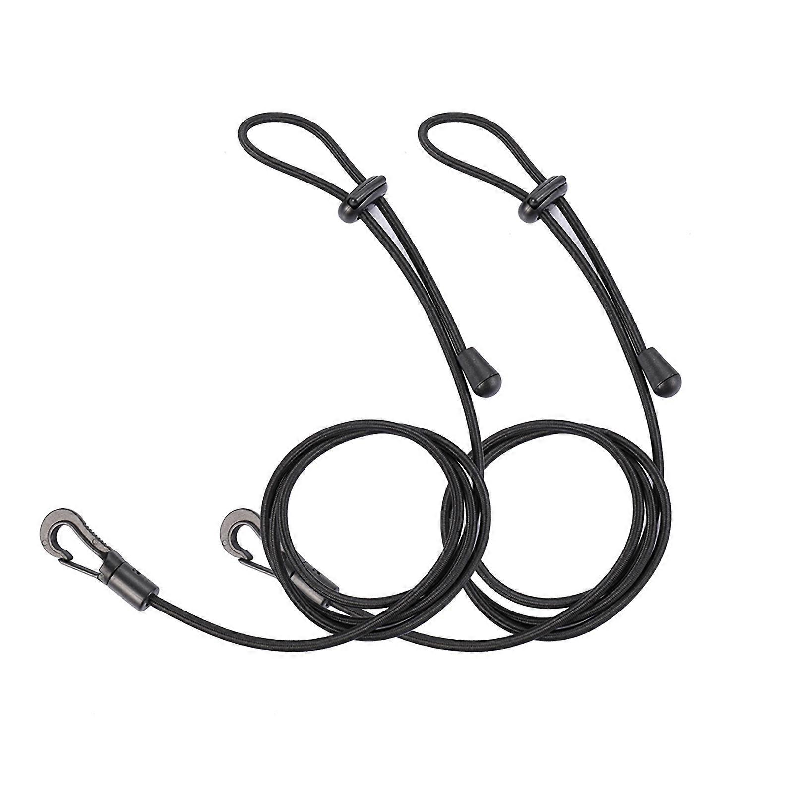 2Pcs Kayak Paddle Leash with Quick Release Buckle Easy Installation Lightweight Coiled Kayak Rod Leash Kayaking Canoeing Fishing Boating Oar Rope KAES