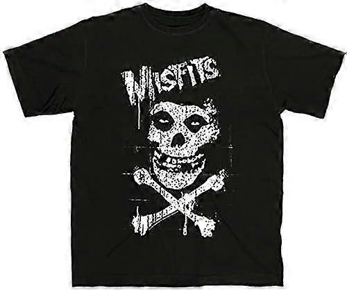 Misfits Bones T-Shirt nera Artigianato resistente