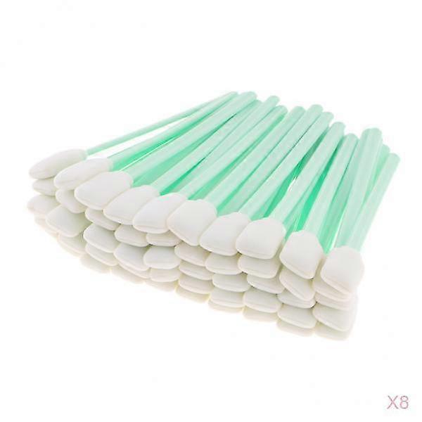 8 Pack (400pcs) Cleaning Swabs Foam Swabs Sticks For   Printer