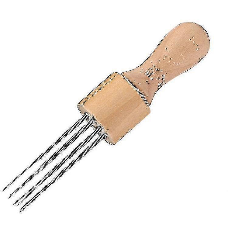 Diy Felt Stitch Punch Tool With Solid Wood Felting More Efficient Felt Stitch Punch Tool With Solid Wood (2pcs)
