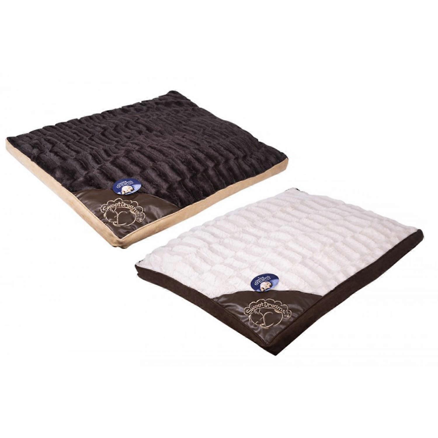 Haven Textured Pet Cushion for Maximum Comfort & Quality 80x58cm Assorted Colour