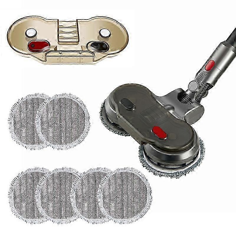 Adatto per V6 / V7 / V8 / V10 / V11 Aspirapolvere Elettrico Mop Testa di pulizia con serbatoio dell'acqua Mop