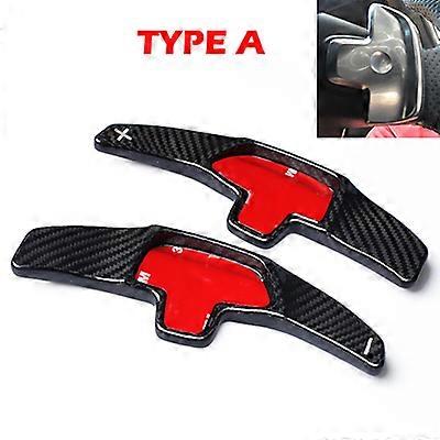 Carbon Fiber Steering Wheel Shift Paddle Extension Shifters Replacement For