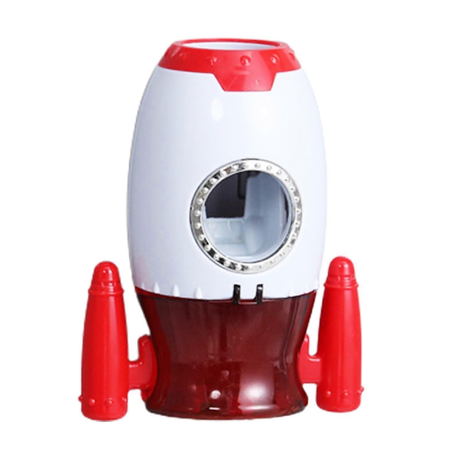 Rocket Toothbrush Storage Rack Multifunctional Wall Mounted Toothpaste Holder