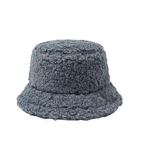 Warm Wool Soft Bucket Hat