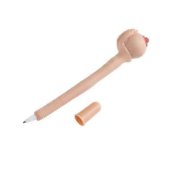 Creative Funny Single Chest Ballpoint Pen Novelty Breast Pen Anti