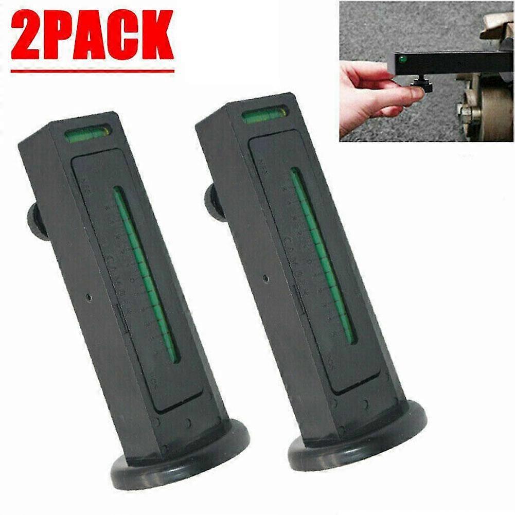 2 قطعة أداة قياس مغناطيسية عالمية سيارة عجلة محاذاة الخروع تبختر عجلة محاذاة مقياس سيارة أربع عجلات محدد المواقع مستوى المحاذاة