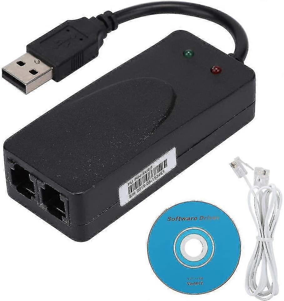 Modem dial-up normale, modem fax dual port usb2.0 56k driver modem esterno per Win 98/2000 /me/xp/vista/ce5.0/10/8.1/8/7, supporto comporre Internet / autom