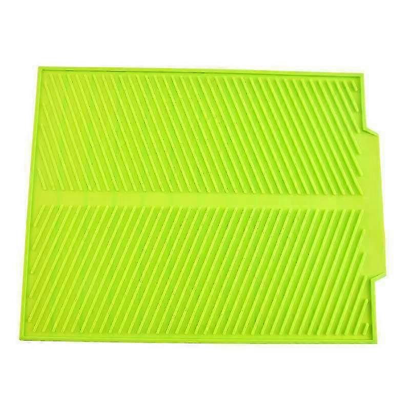 Foldable Silicone Dish Drying Mat Pot Holder Pad Draining Pad T