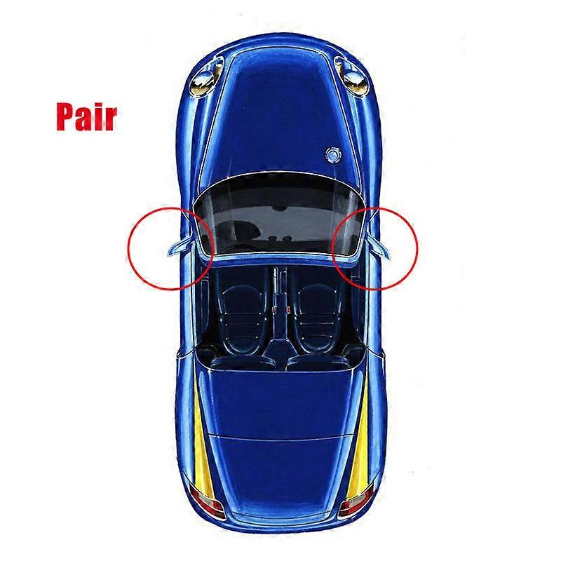Custodia a conchiglia per specchietto retrovisore laterale per Volvo S60 S80 V70 2004-2006 Vetro per specchietto retrovisore laterale anteriore 39979044 39979062