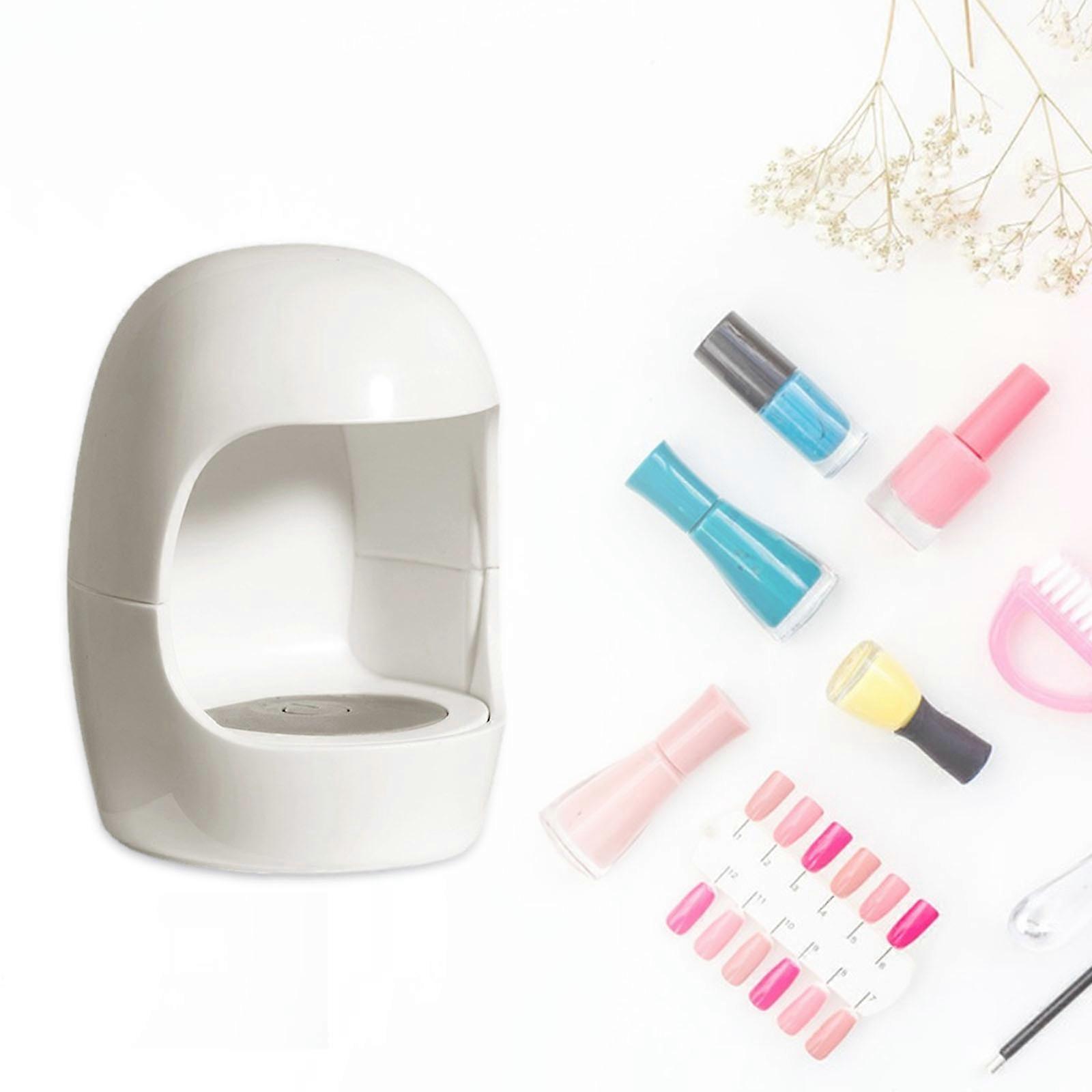 Mini Nail Dryer Curing Light, Cute Eggshell Shaped UV LED Nail Lamp with USB Power