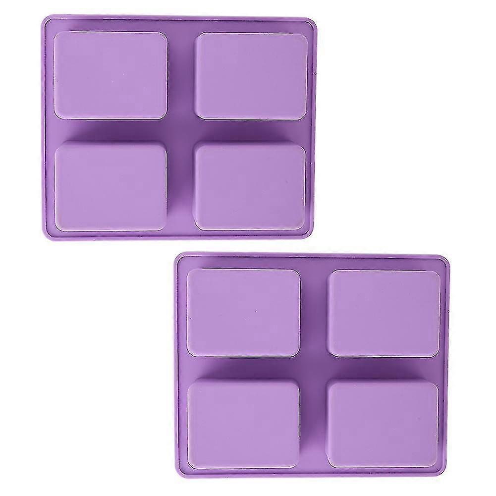 Tree Shaped Silicone Ice Lattice Mold - Rectangle Design (2PCS)