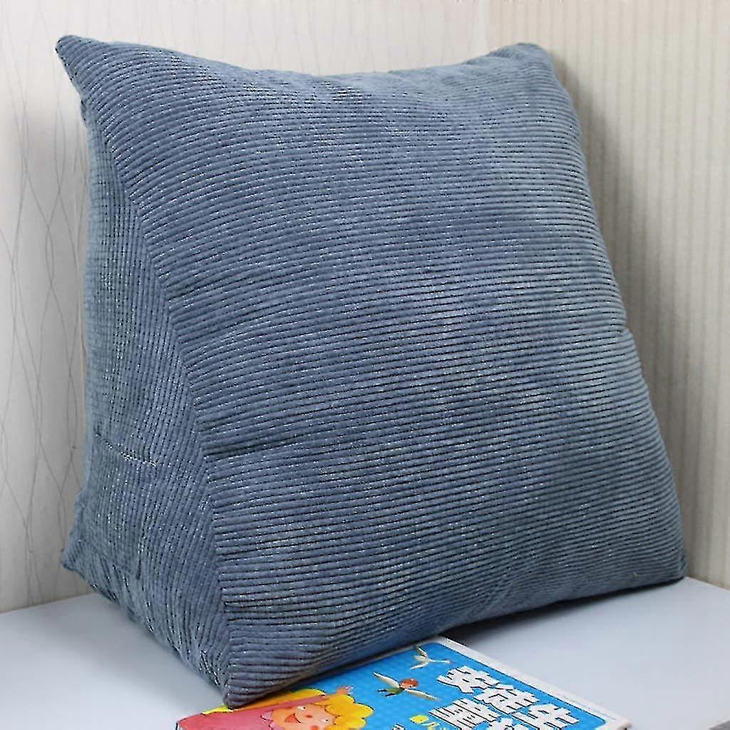 Bedside Back Cushions Large Reading Pillow Triangle Pillow