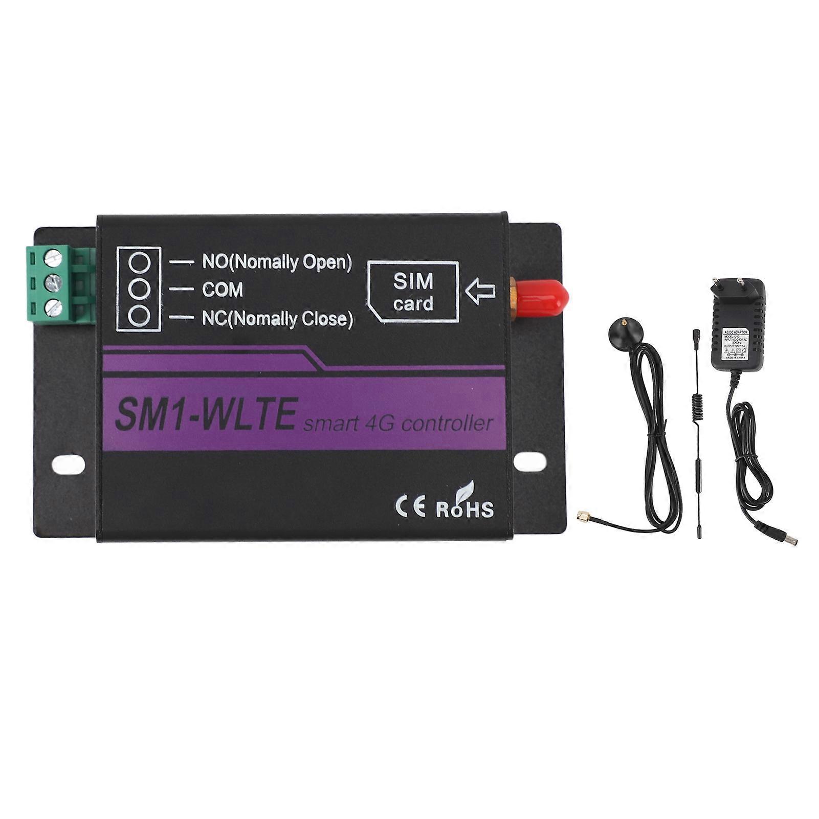 GSM Toröffner 4G Handy Access Controller APP WEB Temperatur Luftfeuchtigkeit Alarm SMS Stromausfall Alarm 100240V