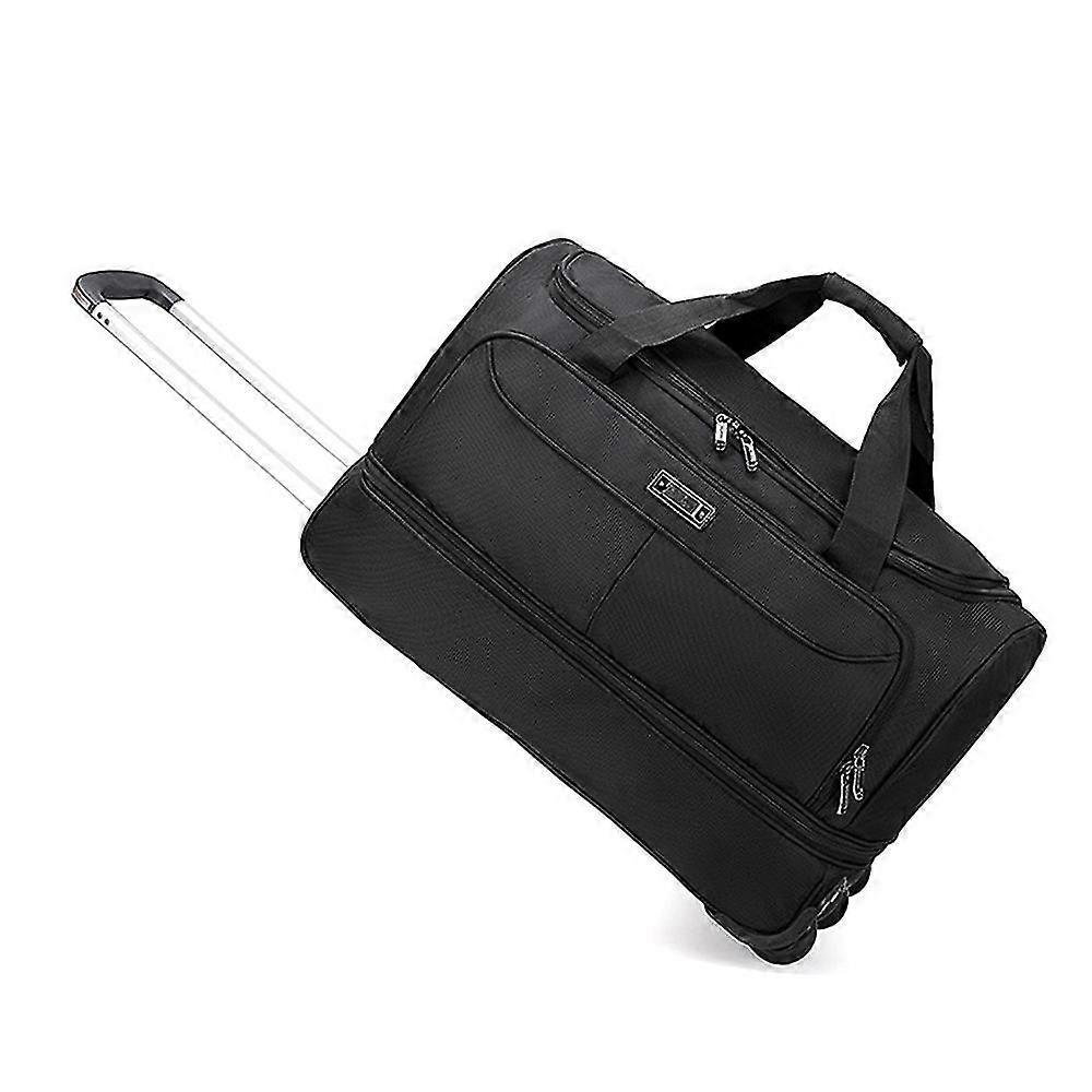 Duffel Bag With Pulley Pull Bar Bag For Short-Distance Leisure