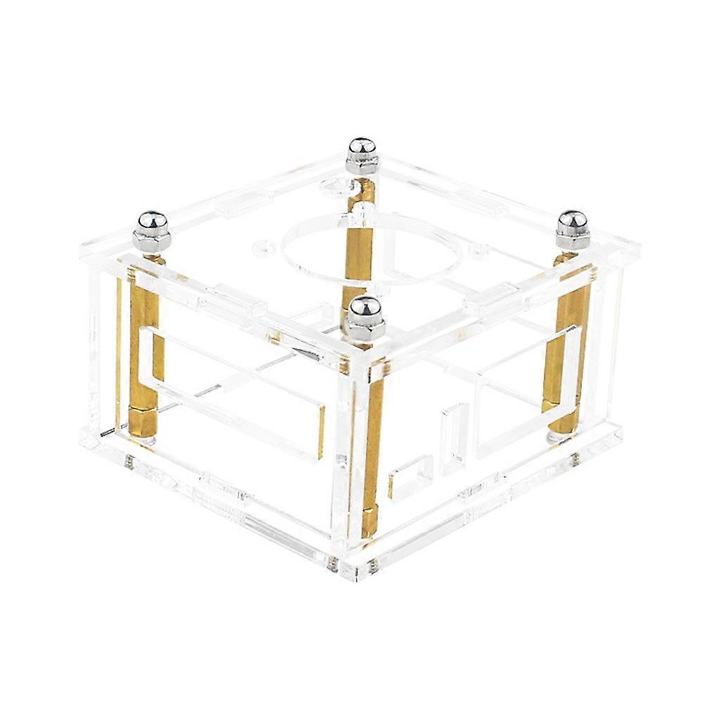 Acrylic Case for Orange Pi Zero3 Development Board Enclosure Cooling Fan
