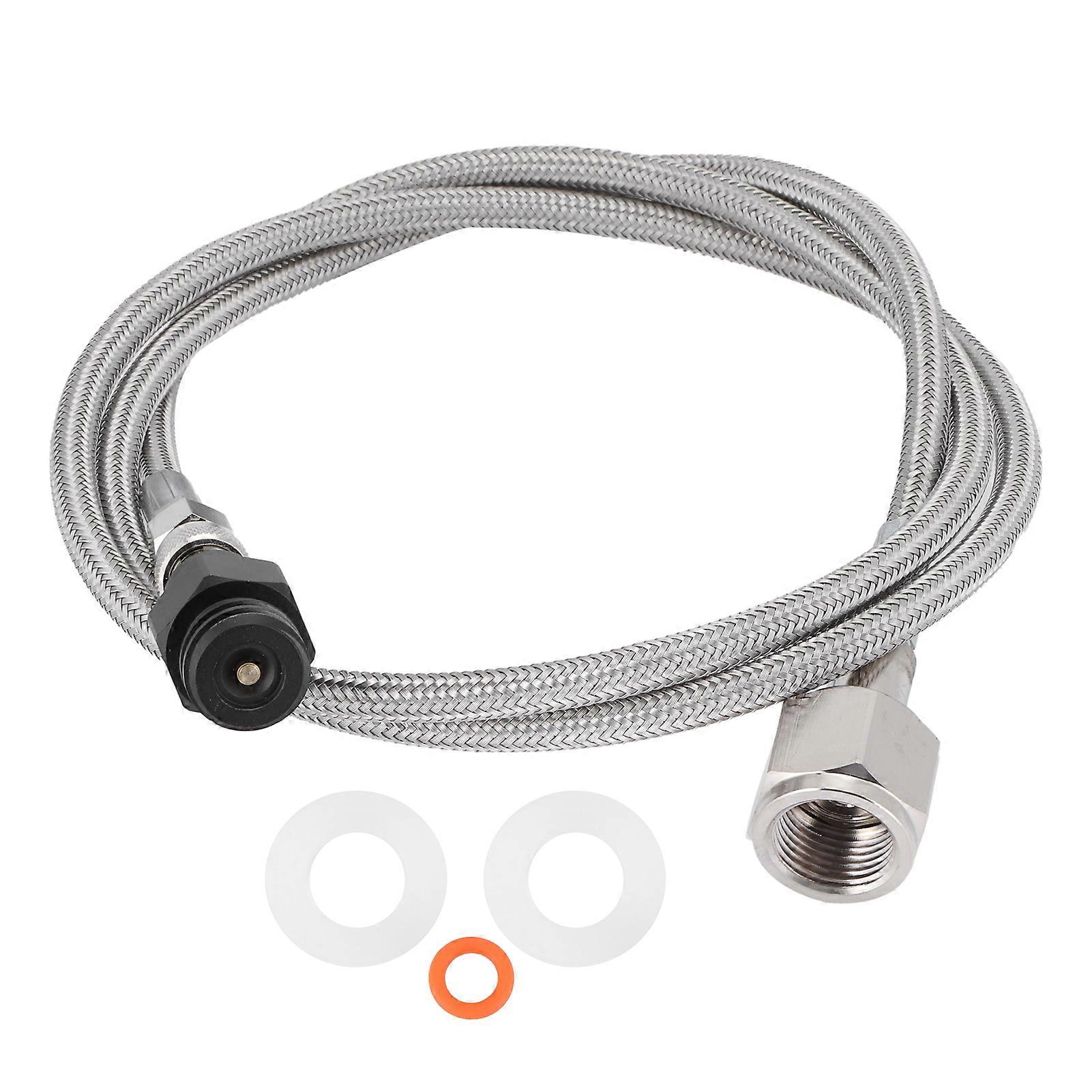 Tubo di Soda Tubo di CO2 Bombola di Ricarica Tubo Adattatore LowPressure 1500Psi 1.5m W21.814 TR214 Connettore