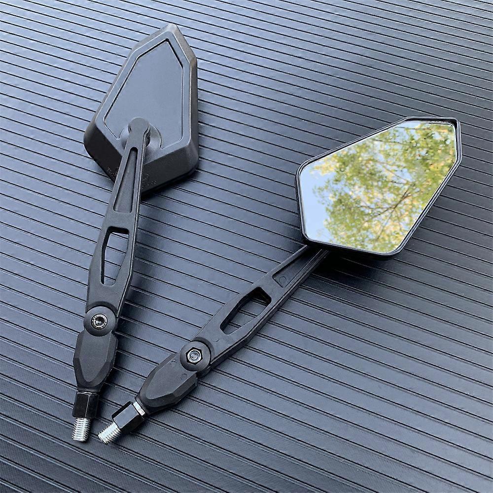 1 Pair Universal 10MM Motorcycle Modified Reaview Mirror For Yamaha FZ6 FAZER FZ6R FZ8 FZ1 XJ6 MT-07 FZ-07 for Suzuki for BMW