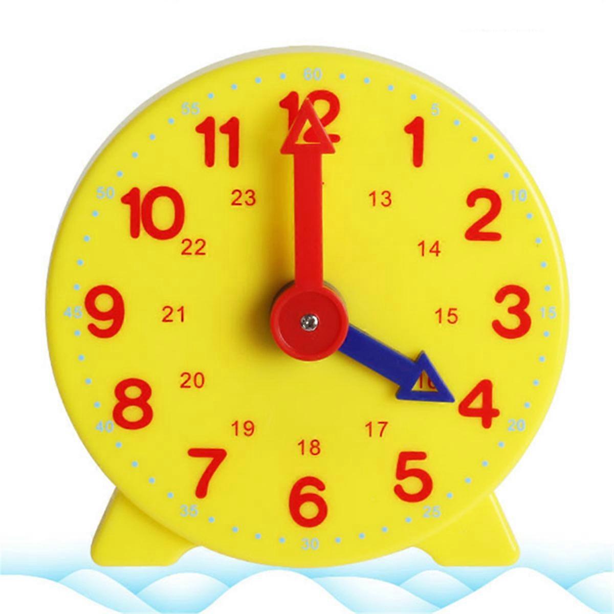 Children's Simulated Clock Math Learning Supplies Brain Training Supplies