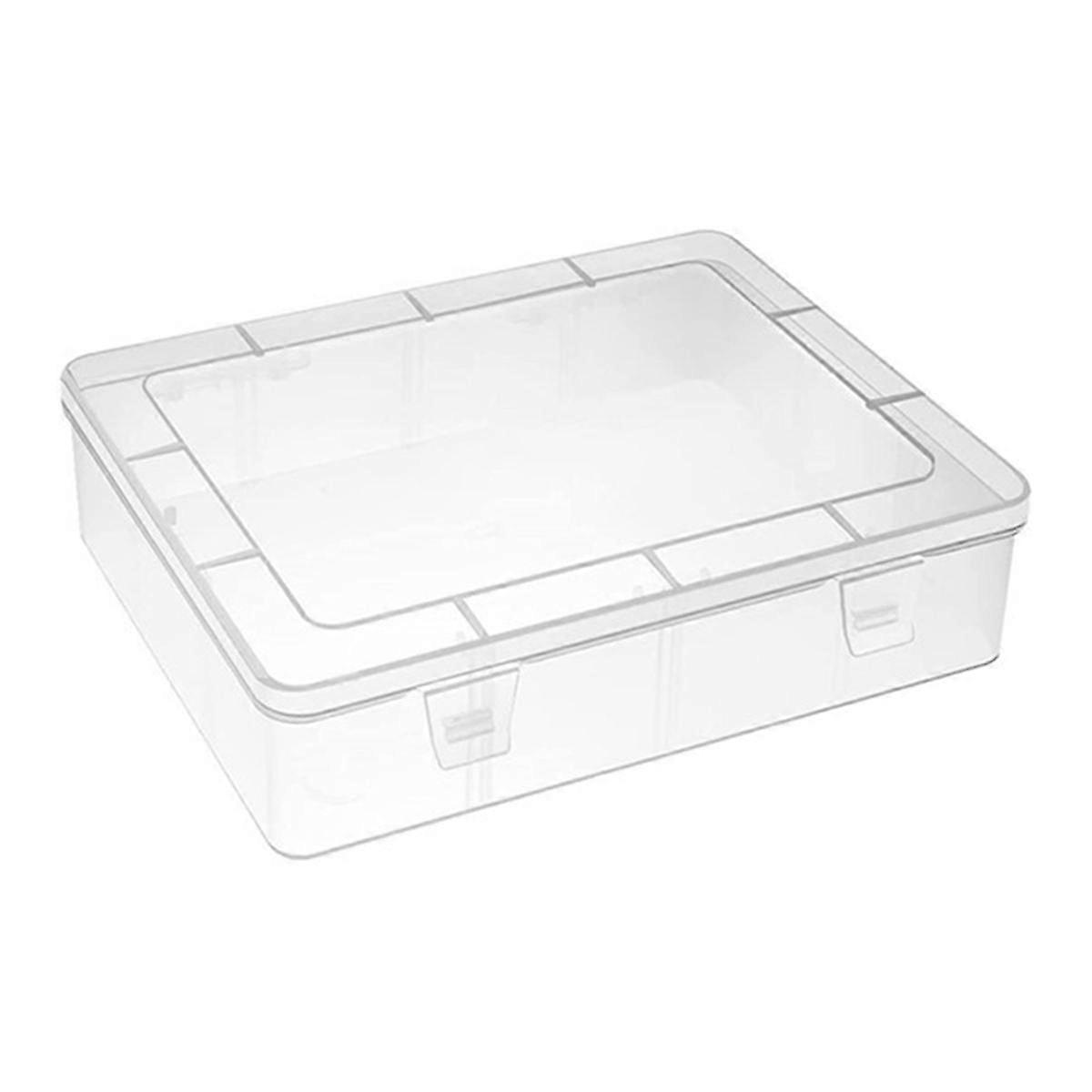 Small Bead Organizers Box, 13Pieces Plastic Storage Cases Mini Clear Bead Storage Containers Boxes with Hinged Lid