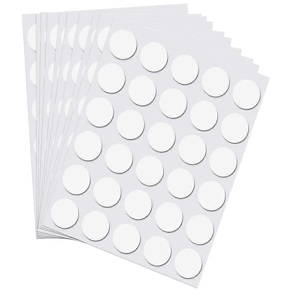 300pcs Clear Double Sided Adhesive Dots Double Sided Tape Stickers Round Acrylic No Marker Stickers Office Supplies (20mm/0.79inch)