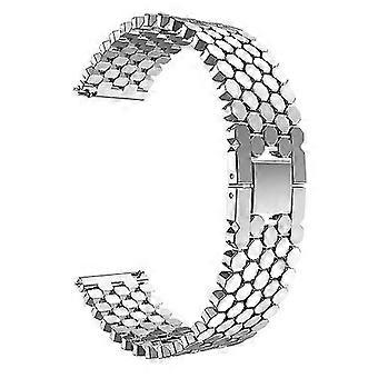 22mm Stainless Alloy Steel Strap Wrist Replacement Watch Band