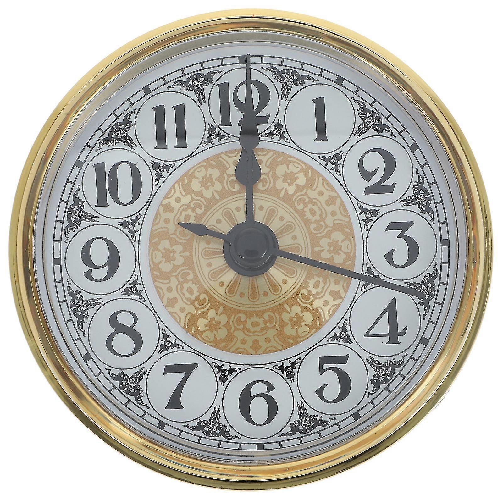 Clock Insert Clock Face Clock Making Kit Clock Part Arabic Numerals Clock Insert 70mm