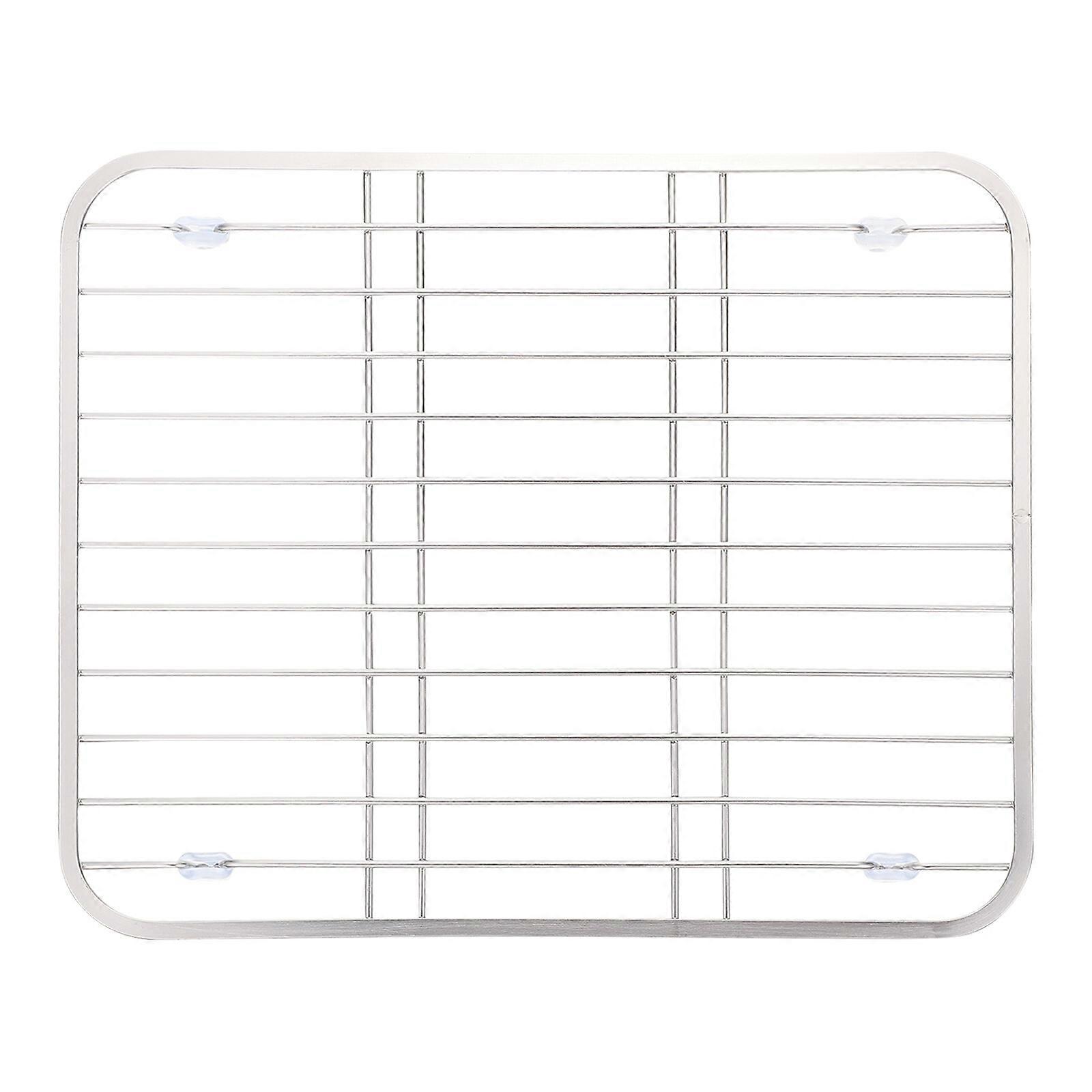 Stainless Steel Storage Rack Sink Draining Rack Kitchen Tableware Drain Rack