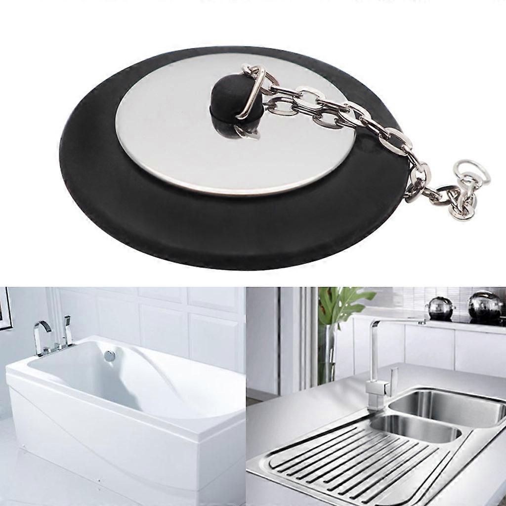 Kitchen Sink Drain Plug Rubber Sink Strainer Stopper Bathroom Sink Drain