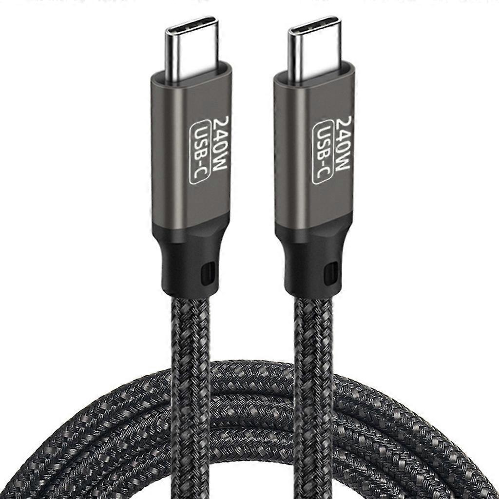 240W USB Type C Cable Power Line QC3.0 480Mbps USB-C to USB C For Phone Laptop