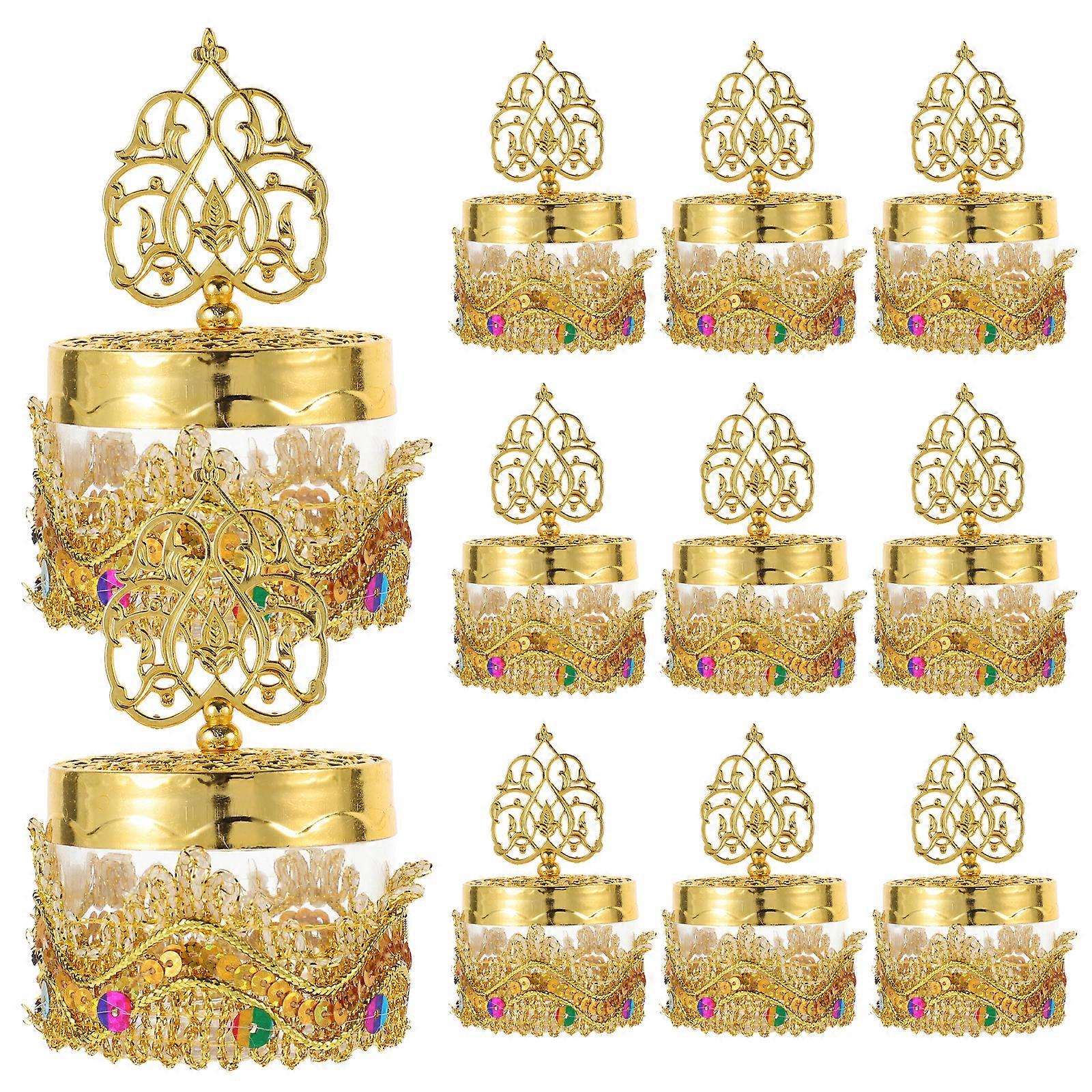 12pcs Candy Boxes Candy Packing Cases Candy Container Sweets Gift Containers