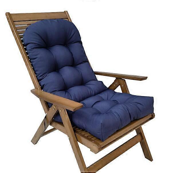 Rocking Chair Cushion Tufted Pads Non Skid Slip Backed Set with Ties