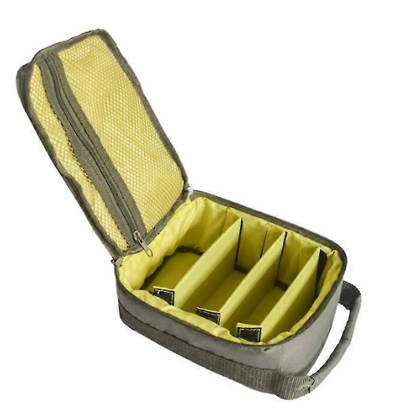 שקית סליל דיג רשת כיס הוספת עלה לאחסון נוסף כיסוי סליל דיג מעולה לכל סוגי סלילי דיג קונבנציונליים