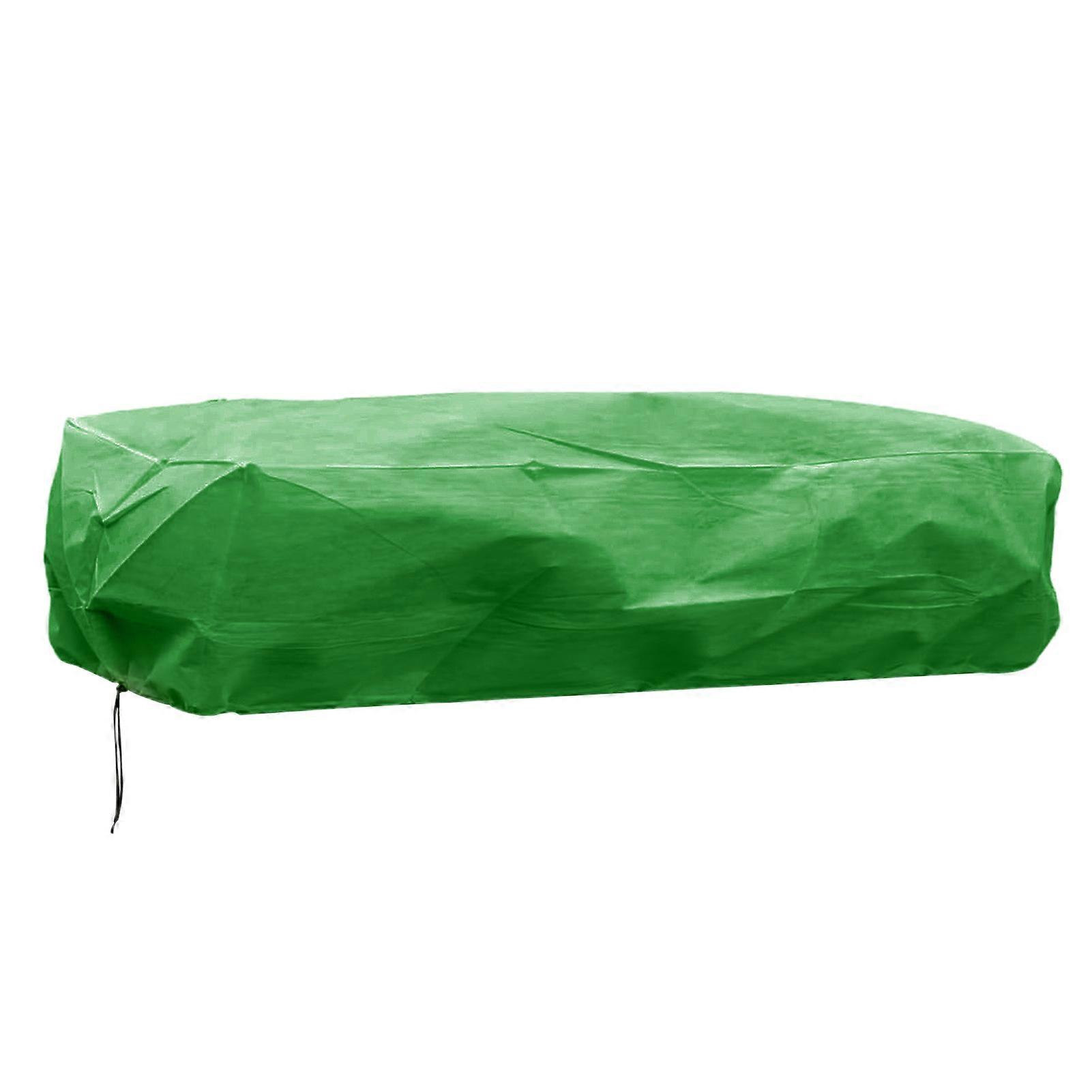 Rectangular Planter Box Protector Protects Plants from Frost Wind Rain Animals Flower Box Cover for Patio Yard Balcony Windowsill Jikaixiang