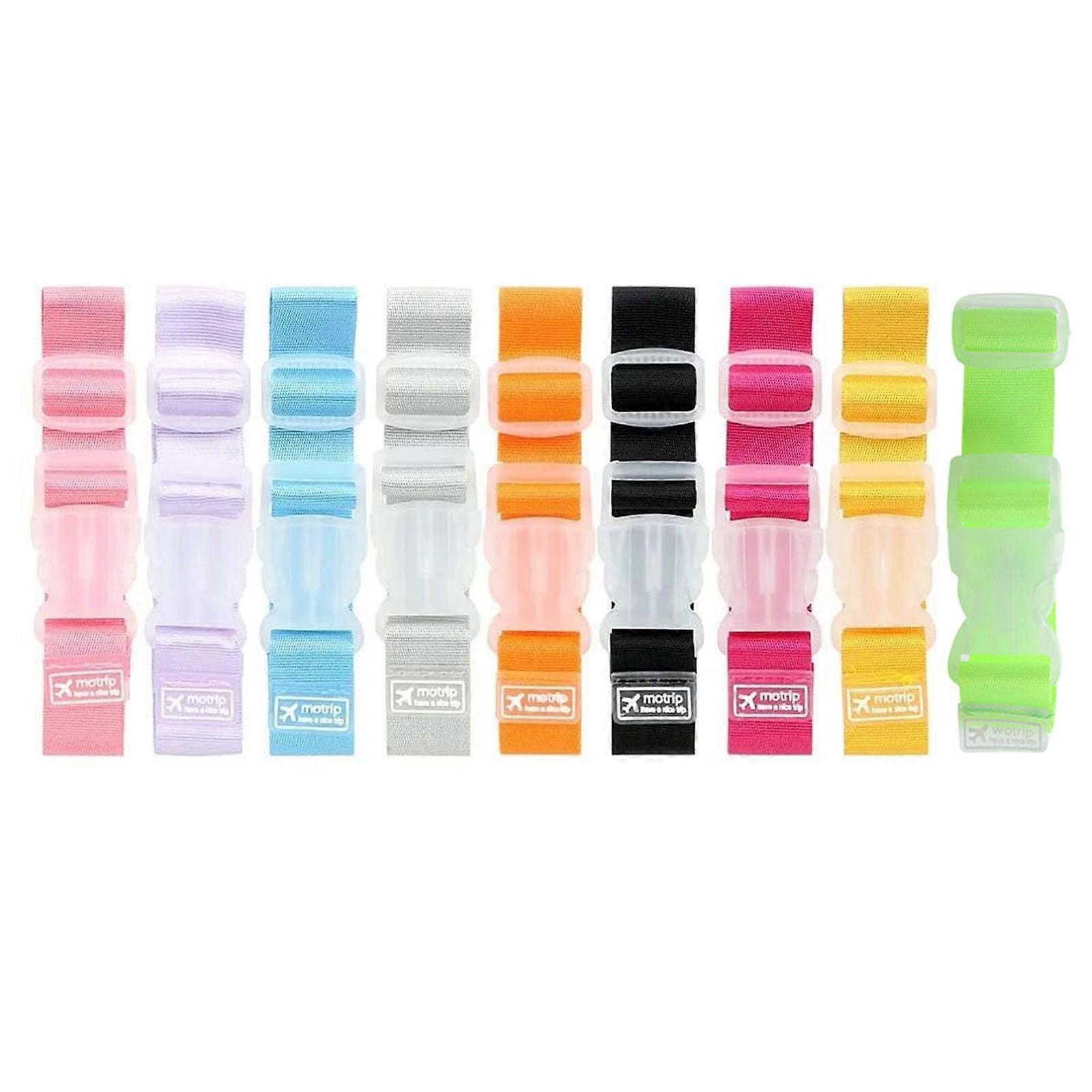 ラゲッジスーツケースストラップセットithクイックリリースバックル、調節可能なスーツケースベルトトラベルパッキングベルト