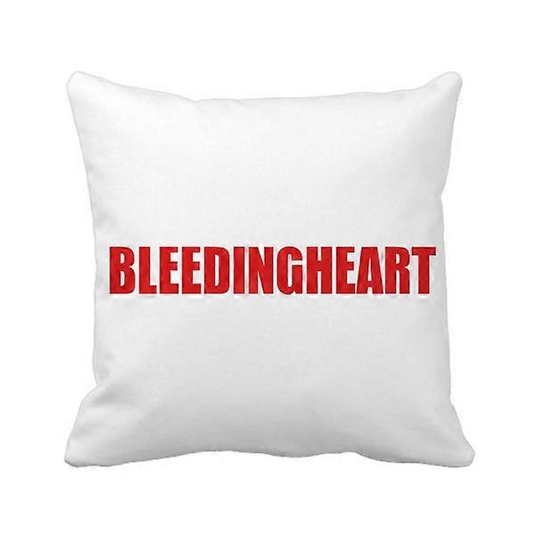Bleedingheart Flower Red  Throw Pillow Square Cover
