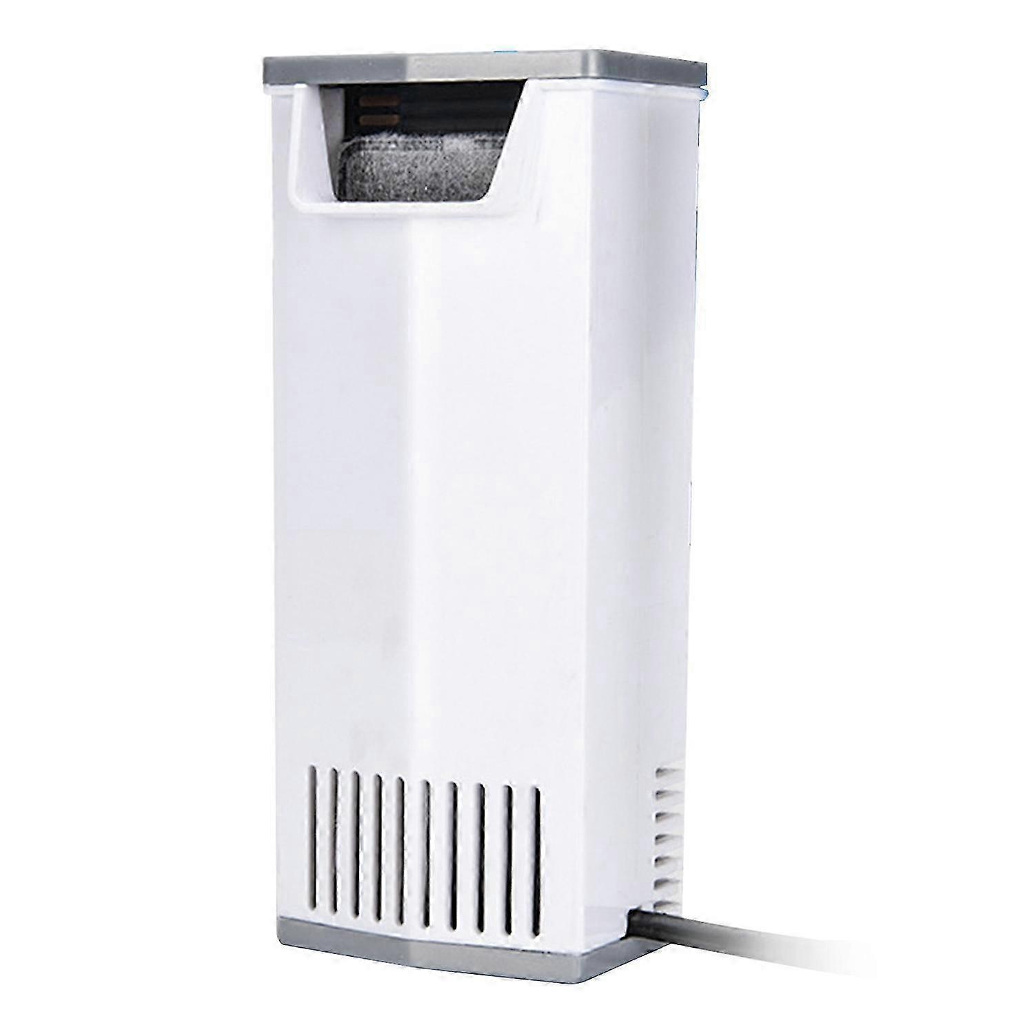 Turtle Tank Filter Silent Operation Fish Tank Low Level Waterfall Filter for Reptiles Tank Aquarium