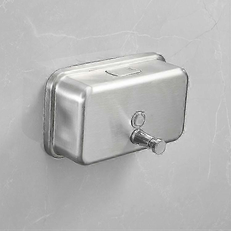 1000ml tvålpump för väggmontering i rostfritt stål