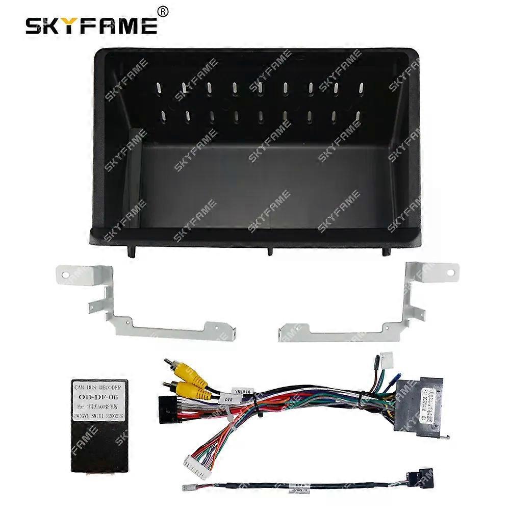 Applies to Car Frame Fascia Adapter Canbus Box Decoder Android Radio Dash Fitting Panel Kit For Dongfeng Glory S560 Fengon DFSK560