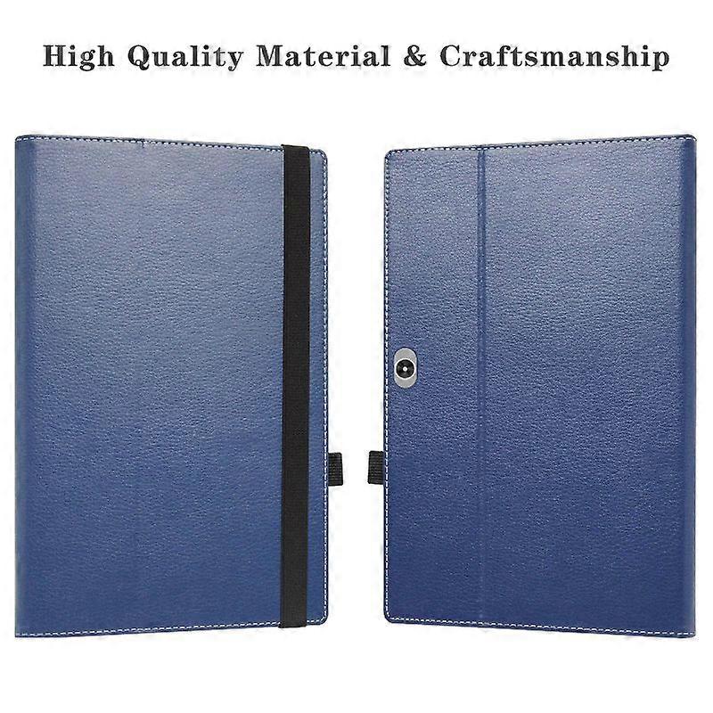 Case For 10.3" Lenovo IdeaPad Duet 3i 10IGL5 Tablet PC Folding Stand PU Leather Cover with Elastic Closure Computer Covers & Skins